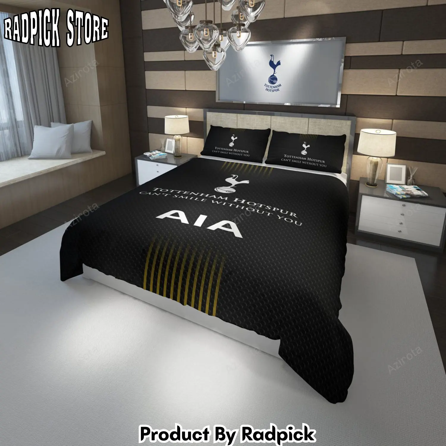 Radpick tottenham hotspur football club bedding set duvet cover1 rp327653